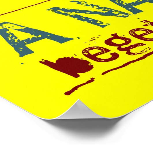 Een natie van Poster van schapen (Hoek)