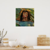 EEN NATIEVE SITUATIE POSTER (Keuken)
