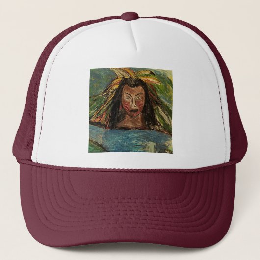 EEN NATIEVE SITUATIE TRUCKER PET (Voorkant)