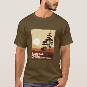 Een nationaal park is een manier om te beginnen t-shirt