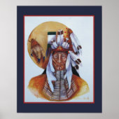 Een Native American Warrior Poster (Voorkant)