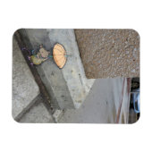 Een natte en haastige dag magneet (Horizontaal)