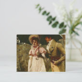 Een natte Zondag Ochtend Briefkaart (Staand voorkant)