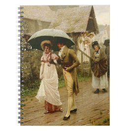 Een natte zondagochtend notitieboek