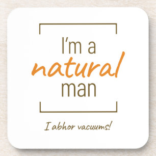 Een natuurlijk Man verafschuwt een vacuüm, Joke Bier Onderzetter