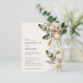 Een natuurlijke bohemische botanische moderne eleg (Staand voorkant)