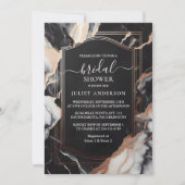 Een natuurwerk gestapeld stenen marmeren Vrijgezel Kaart (Voorkant)