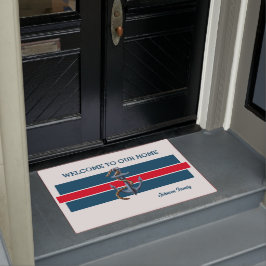 Een Nautical Welcome 24 x 36-inch deurmat