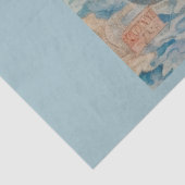 Een nautisch kompas serie ontwerp 4 tissuepapier (Detail)