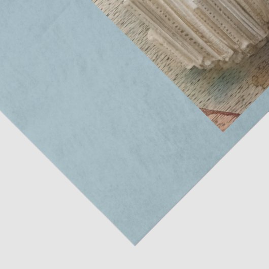 Een nautisch kompas serie ontwerp 7 tissuepapier (Detail)