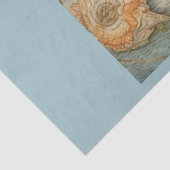 Een nautisch kompas serie ontwerp 9 tissuepapier (Detail)