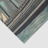 Een nautische kaart serie ontwerp 4 tissuepapier (Detail)