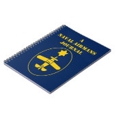 Een Naval Airmans Journal Notitieboek (Linkerzijde)