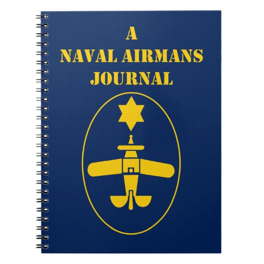 Een Naval Airmans Journal Notitieboek (Voorkant)