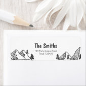 Een nederful Wilde Etiketten van het Adres van de  (Insitu)