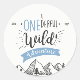 Een nederig Wild Adventure Favor Tag Cupcake Label