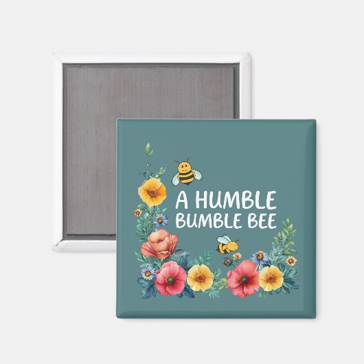 Een nederige hommel magneet (Voorkant / Achterkant)