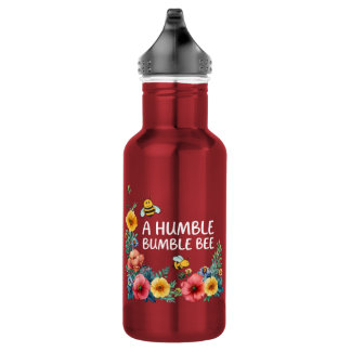 Een nederige hommel waterfles