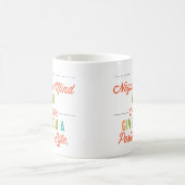 Een negatieve gedachte zal nooit een positief leve koffiemok (Center)