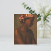Een neger van Thomas Eakins Briefkaart (Staand voorkant)