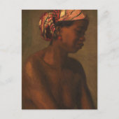 Een neger van Thomas Eakins Briefkaart (Voorkant)