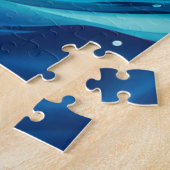 Een neonkleurige vis legpuzzel (Zijkant)