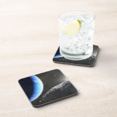 Een Neptunus kleine maan hippokamp. Bier Onderzetter (Rechterzijde)