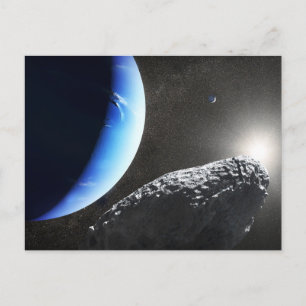 Een Neptunus kleine maan hippokamp. Briefkaart