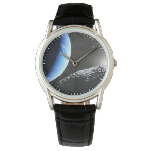 Een Neptunus kleine maan hippokamp. Horloge