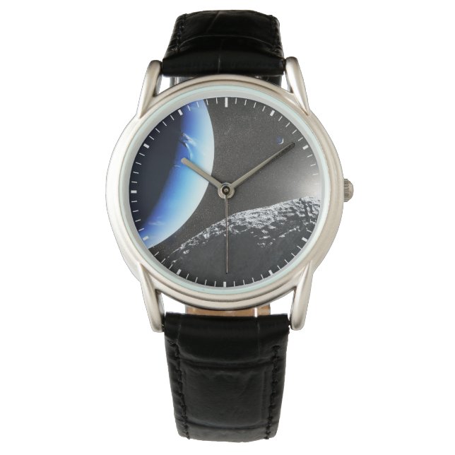 Een Neptunus kleine maan hippokamp. Horloge (Voorkant)