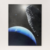 Een Neptunus kleine maan hippokamp. Legpuzzel (Verticaal)