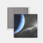Een Neptunus kleine maan hippokamp. Magneet (Voorkant / Achterkant)