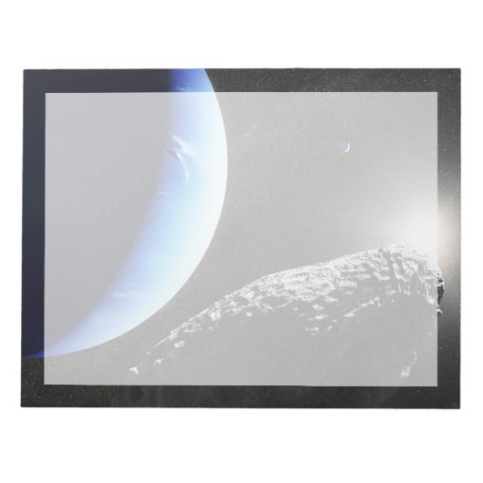 Een Neptunus kleine maan hippokamp. Notitieblok (Voorkant)