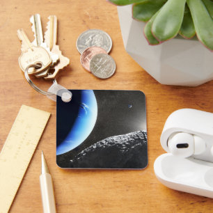 Een Neptunus kleine maan hippokamp. Sleutelhanger