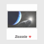 Een Neptunus kleine maan hippokamp. Sticker (Vel)