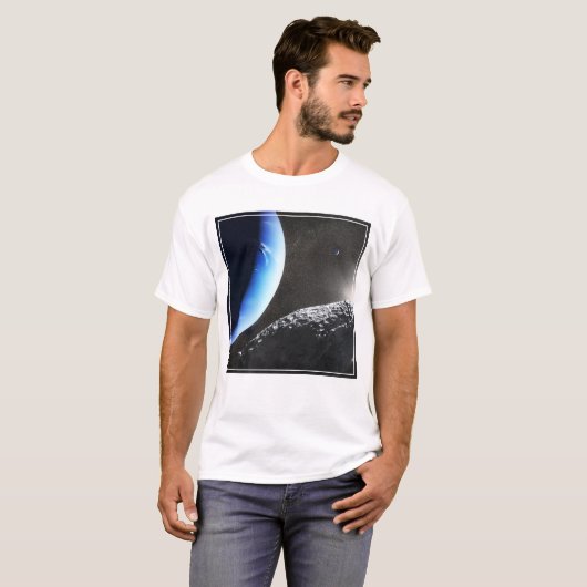 Een Neptunus kleine maan hippokamp. T-shirt (Voorkant volledig)