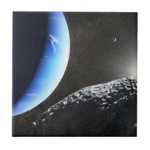 Een Neptunus kleine maan hippokamp. Tegeltje