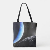 Een Neptunus kleine maan hippokamp. Tote Bag (Achterkant)