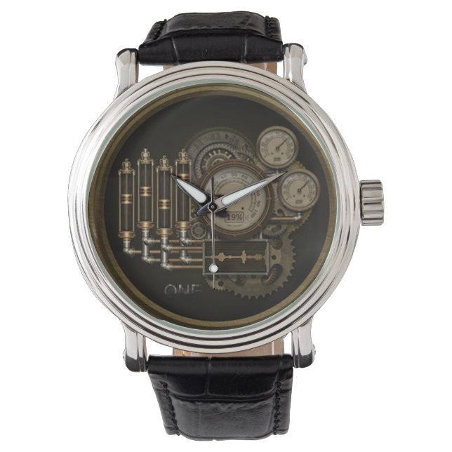 Een Nerdy Steam horloge (Voorkant)