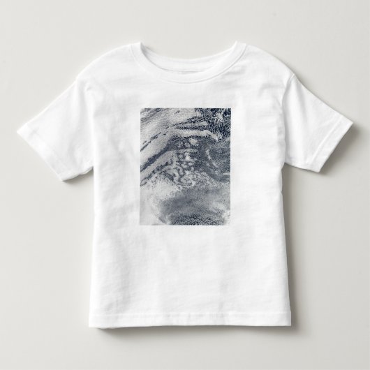 Een netwerk van wolken over de Stille Oceaan Kinder Shirts (Voorkant)