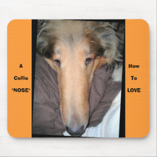 Een NEUS van de Collie Muismat