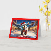 Een neushoornmijt-Kaart Kaart (Gele Bloem)