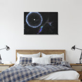 Een Neutron ster SGR 1806-20 Canvas Afdruk (Insitu (Slaapkamer))