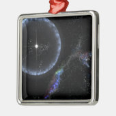 Een Neutron ster SGR 1806-20 Metalen Ornament (Links)