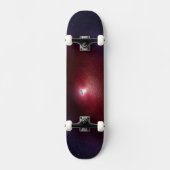 Een neutronenster met een schijf van warm stof. persoonlijk skateboard (Voorkant)