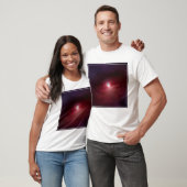 Een neutronenster met een schijf van warm stof. t-shirt (Unisex)