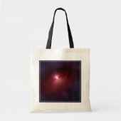 Een neutronenster met een schijf van warm stof. tote bag (Voorkant)