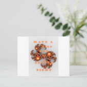 Een Nicer Day en een betere nacht Briefkaart (Staand voorkant)