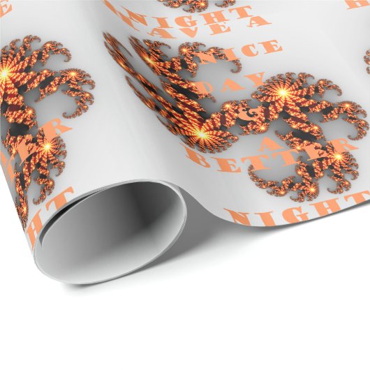 Een Nicer Day en een betere nacht Cadeaupapier (Rol Hoek)