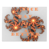 Een Nicer Day en een betere nacht Notitieblok (Voorkant)